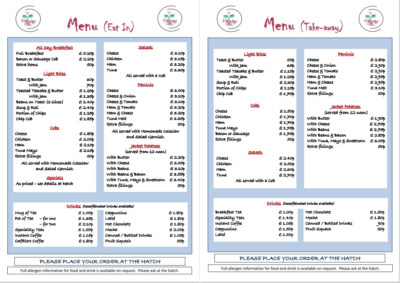 menu 22